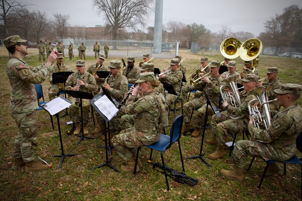 USASOM AIT 26-001 Ceremonial Event