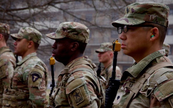 USASOM AIT 26-001 Ceremonial Event