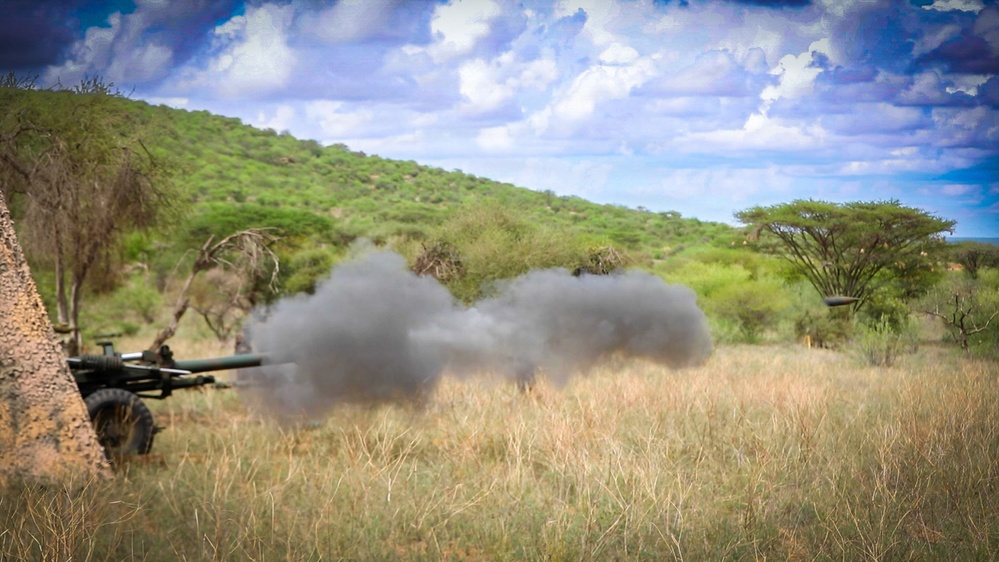 US, Kenya artillery crews certify on Table VI during Justified Accord 2026