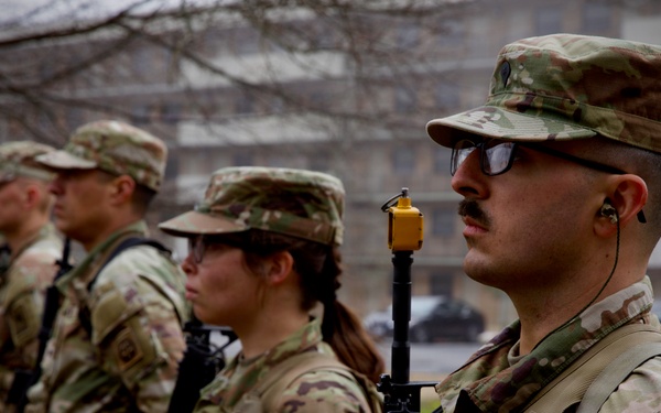 USASOM AIT 26-001 Ceremonial Event