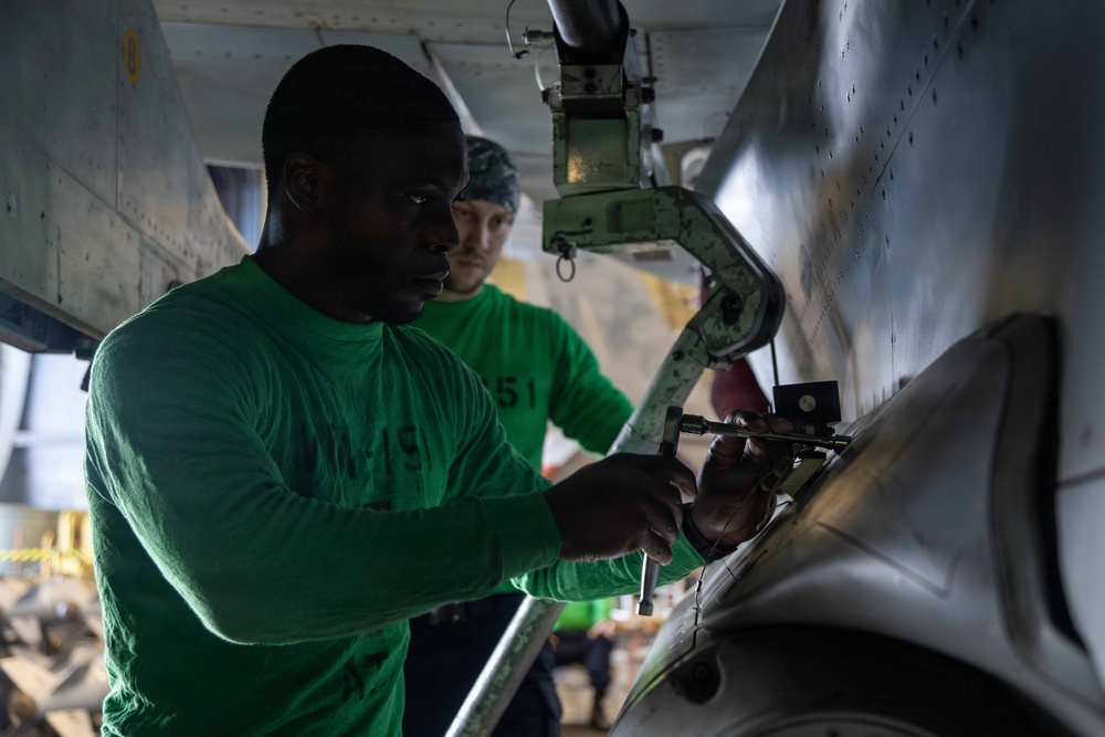 USS Abraham Lincoln (CVN 72) supports Operation Epic Fury