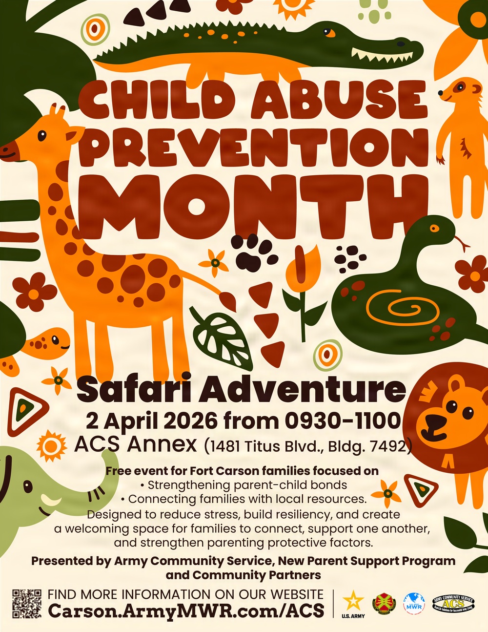 Child Abuse Prevention Month: Fort Carson event to build awareness