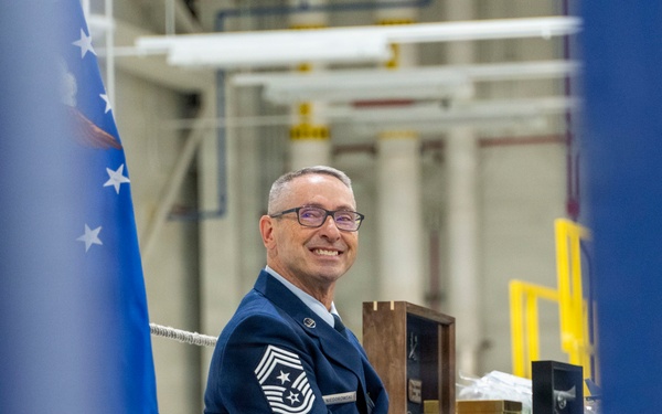 Chief Master Sgt. Niedorowski Retirement