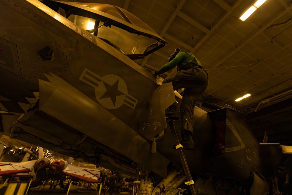 USS Abraham Lincoln (CVN 72) supports Operation Epic Fury