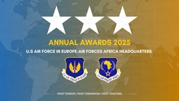 U.S. Air Forces Europe – Air Forces Africa congratulates 2025 Annual Award winners