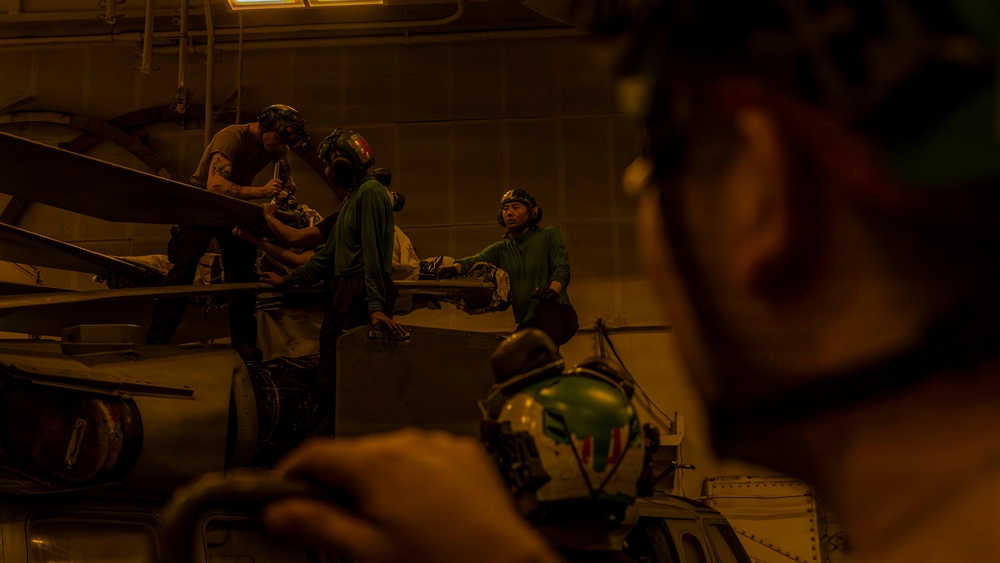 USS Abraham Lincoln (CVN72) supports Operation Epic Fury