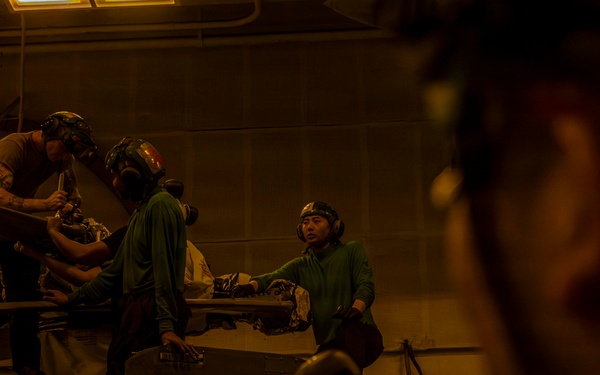 USS Abraham Lincoln (CVN72) supports Operation Epic Fury