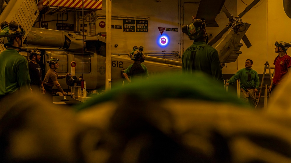 USS Abraham Lincoln (CVN72) supports Operation Epic Fury