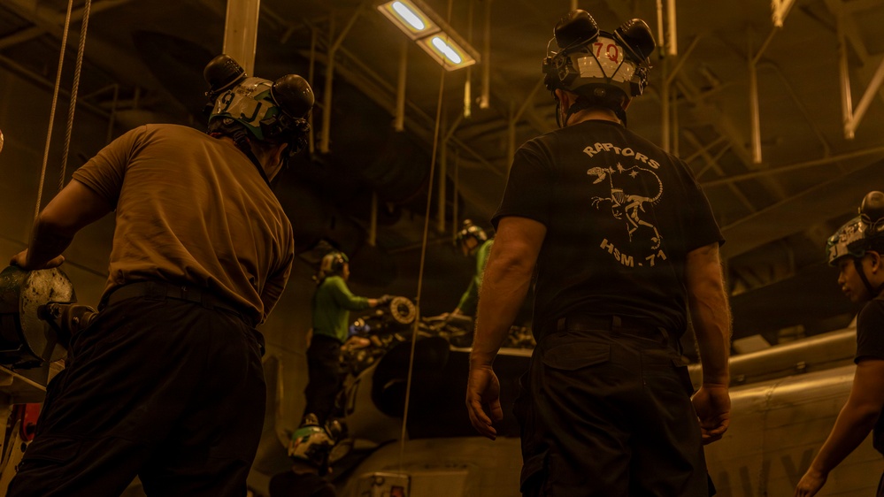 USS Abraham Lincoln (CVN72) supports Operation Epic Fury