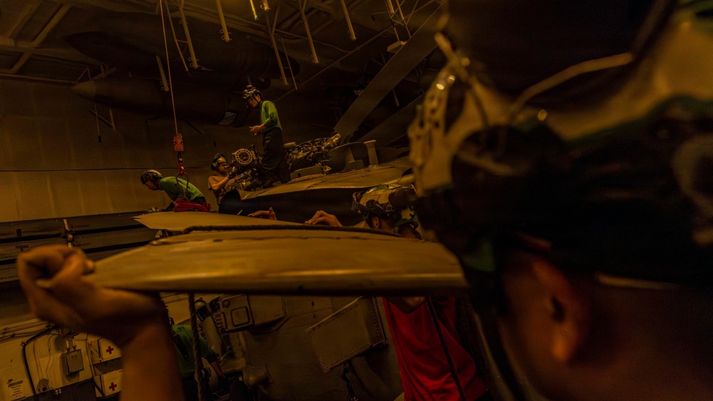 USS Abraham Lincoln (CVN72) supports Operation Epic Fury