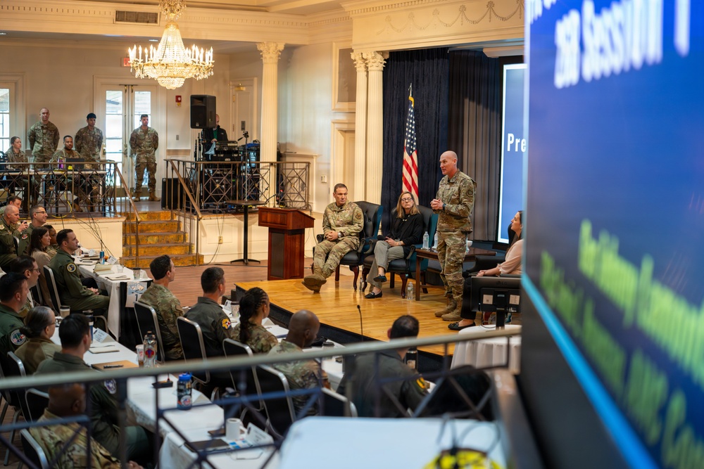 VCSAF speaks at Air University