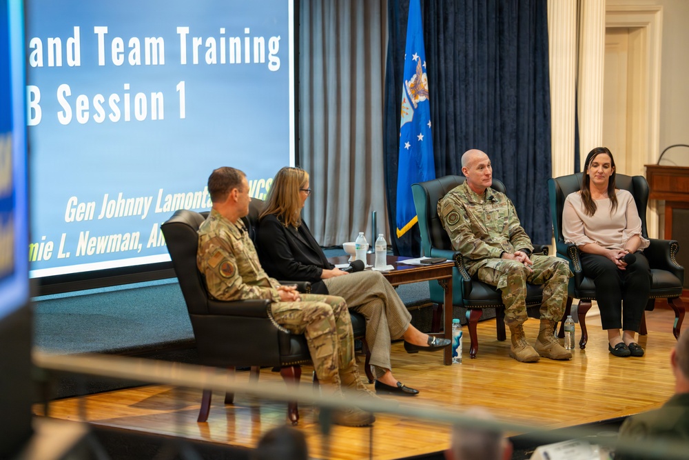 VCSAF speaks at Air University