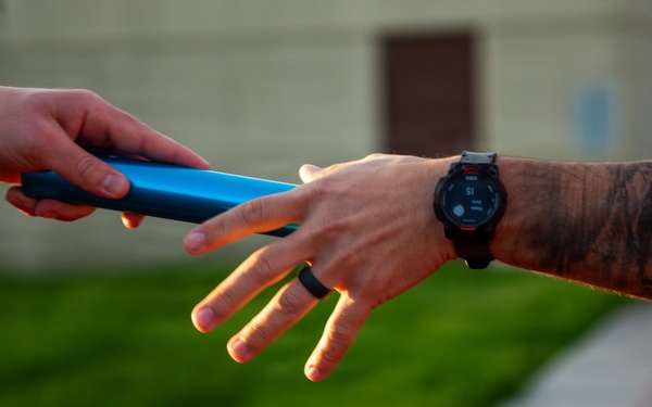 Travis Airmen compete in 100K relay race