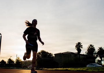 Travis Airmen compete in 100K relay race