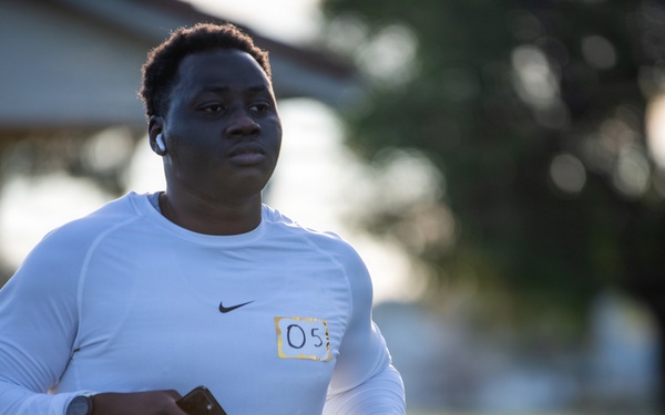 Travis Airmen compete in 100K relay race