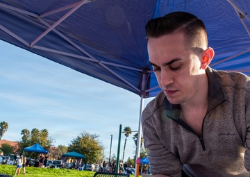 Travis Airmen compete in 100K relay race