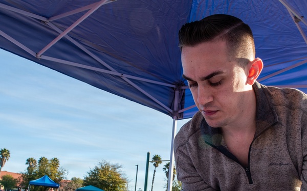 Travis Airmen compete in 100K relay race