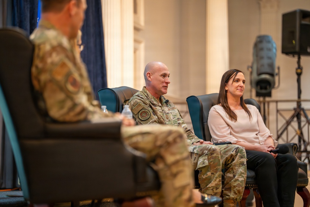 VCSAF speaks at Air University