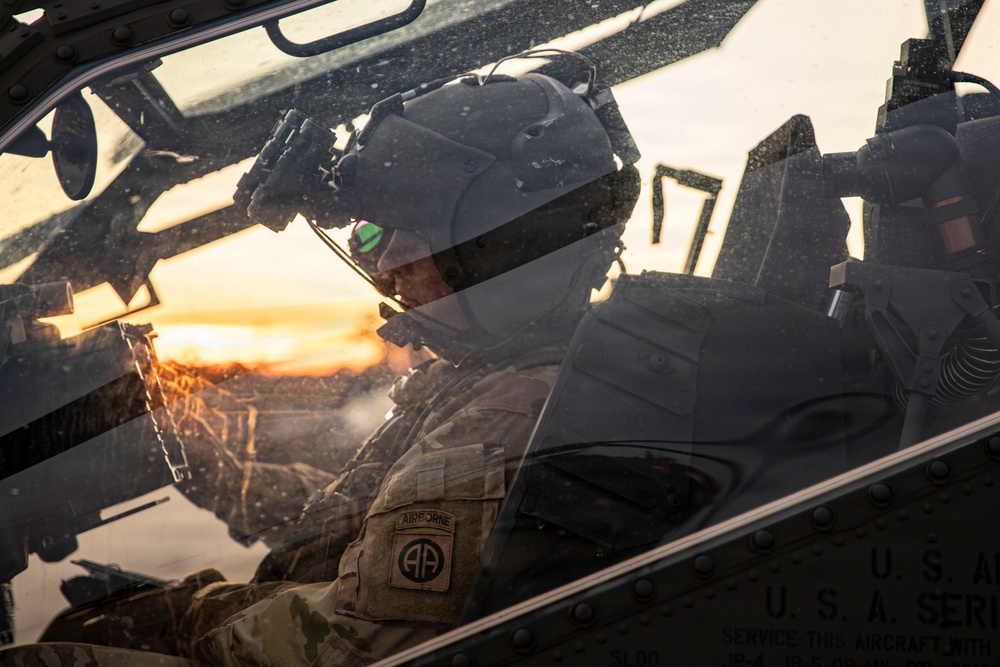 Apache Run Up, Sunset Glare