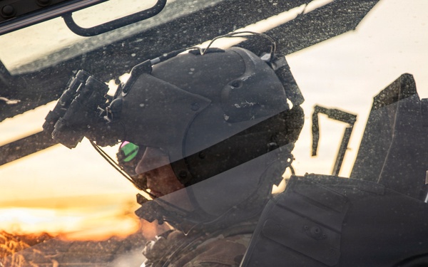 Apache Run Up, Sunset Glare