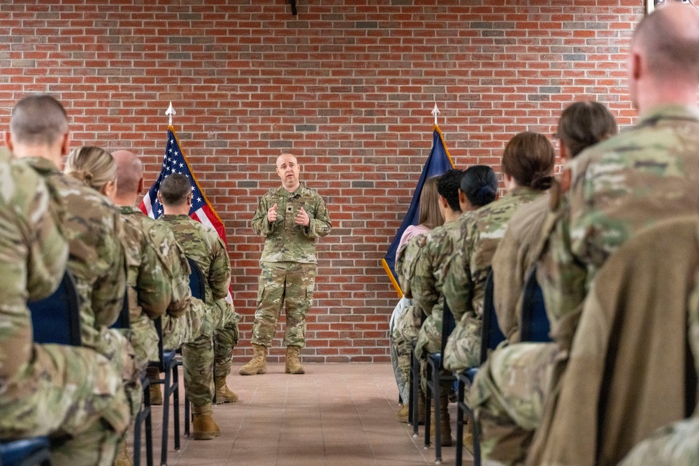 101st Force Support Squadron Change of Command