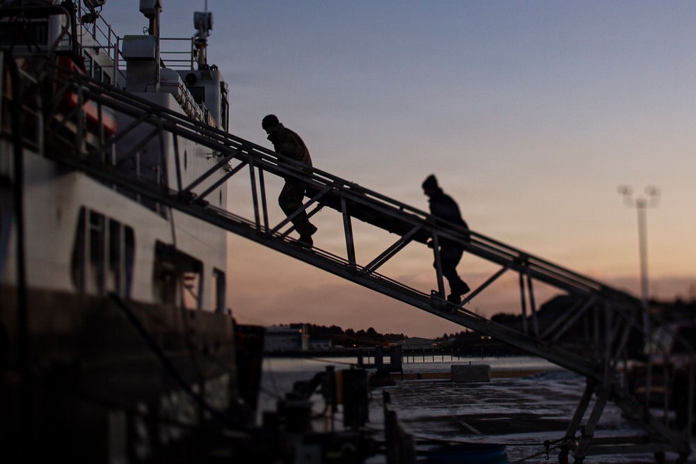 OPMED product developers, Joint Force medical experimentation team join USCGC Fir crew for shipboard medical experimentation during ARCTIC EDGE 2026
