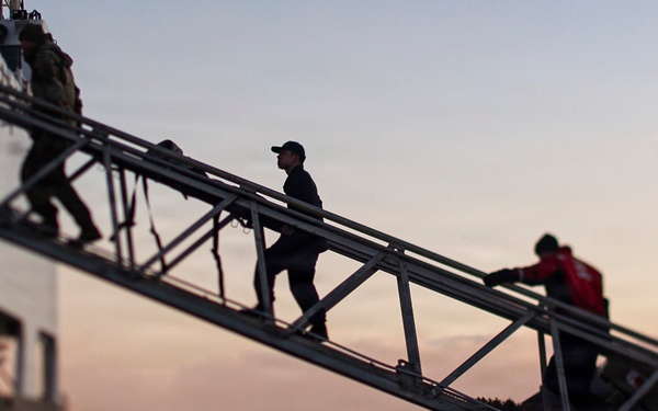 OPMED product developers, Joint Force medical experimentation team join USCGC Fir crew for shipboard medical experimentation during ARCTIC EDGE 2026