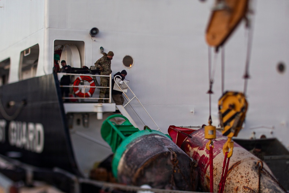 OPMED product developers, Joint Force medical experimentation team join USCGC Fir crew for shipboard medical experimentation during ARCTIC EDGE 2026