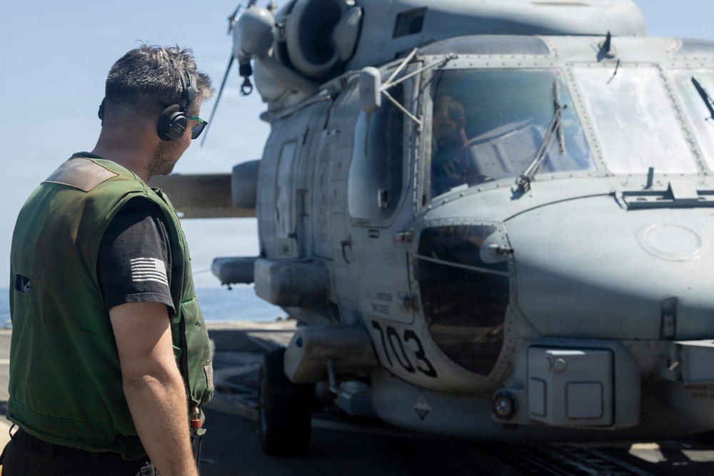 USS Delbert D. Black (DDG 119) Supports Operation Epic Fury