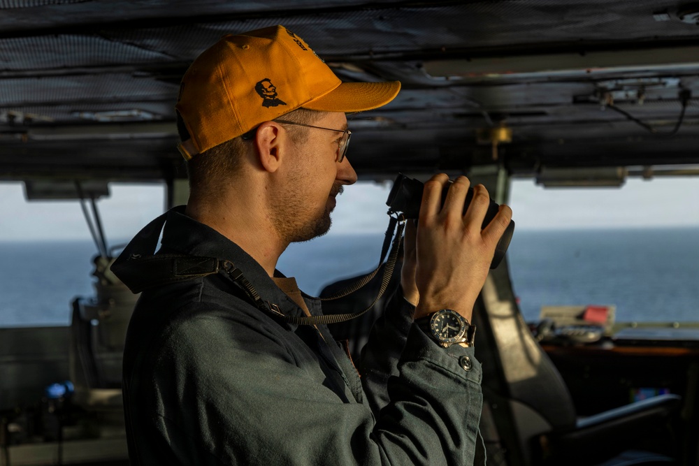 USS Abraham Lincoln (CVN 72) supports Operation Epic Fury