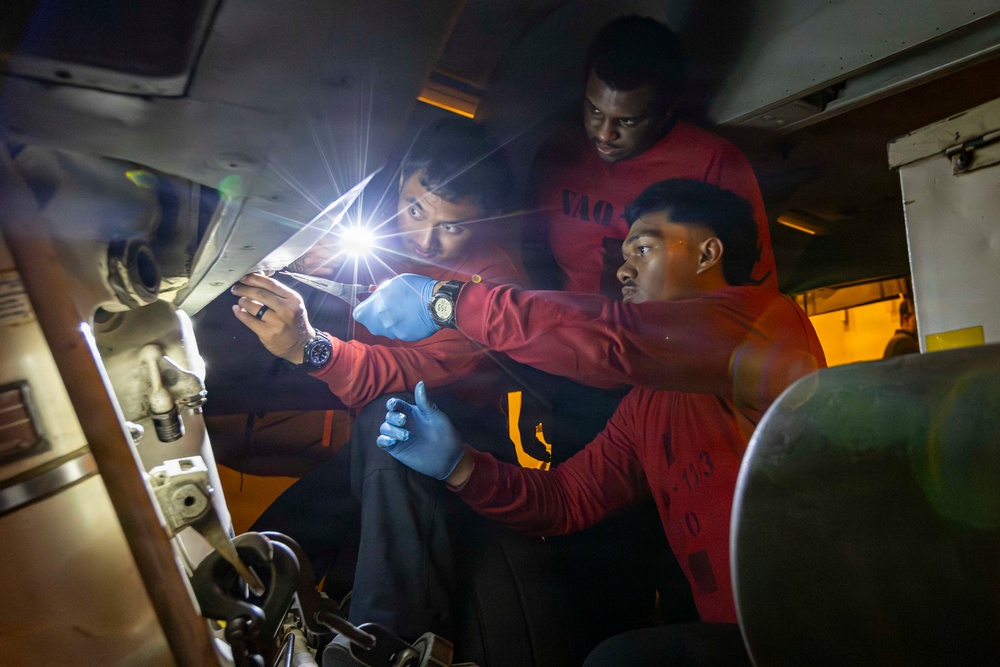 USS Abraham Lincoln (CVN 72) supports Operation Epic Fury