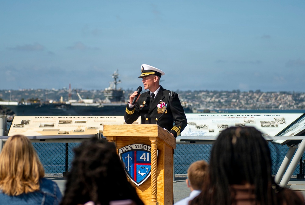USS Manchester (LCS-14) Change of Command Ceremony
