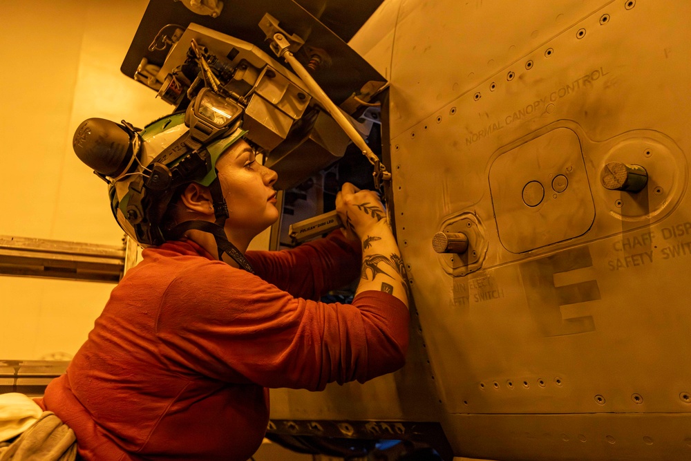 USS Abraham Lincoln (CVN 72) supports Operation Epic Fury