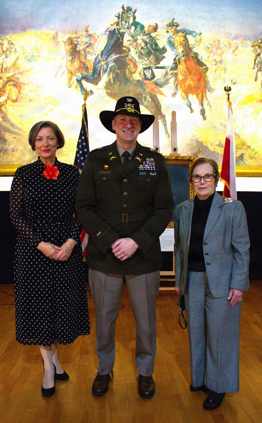 Illinois National Guard 33rd IBCT Commander and Cavalry Officer Highlights Polish-American Military Bonds on Pulaski Day