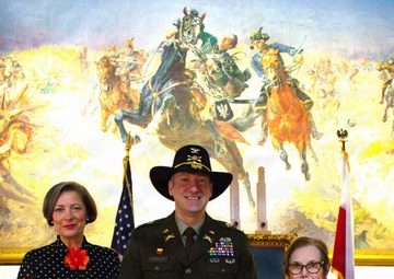 Illinois National Guard 33rd IBCT Commander and Cavalry Officer Highlights Polish-American Military Bonds on Pulaski Day