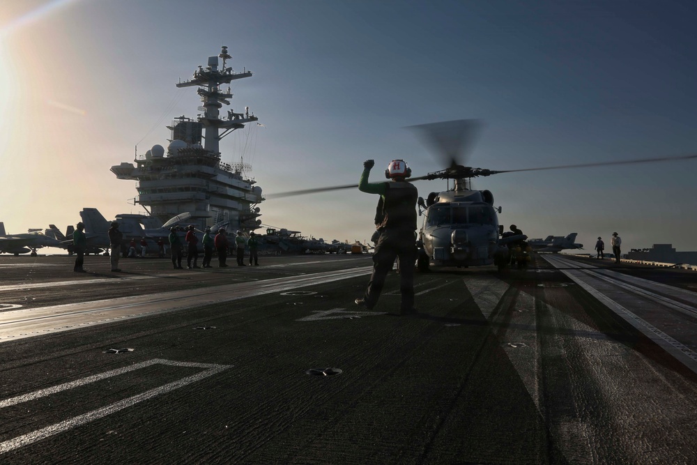 USS Abraham Lincoln (CVN72) supports Operation Epic Fury