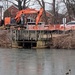 Sinkhole Repairs Underway Near Fishing Pier at Lake Burba