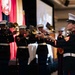 Marine Corps San Diego Band perform for Patriots at Pebble