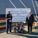 SMMC speaks at christening of future USNS Hector A. Cafferata Jr. (ESB-8)