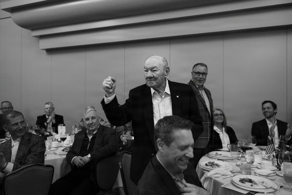 Marine Corps San Diego Band perform for Patriots at Pebble