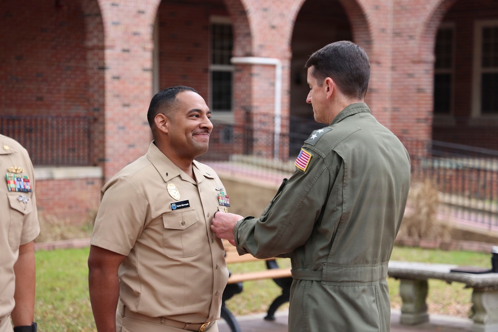 NETC Holds End of Tour Ceremony