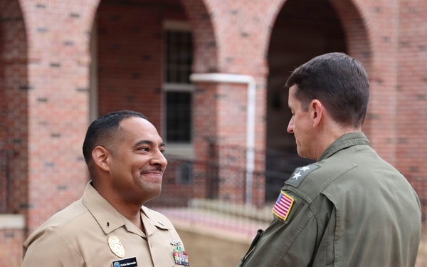 NETC Holds End of Tour Ceremony