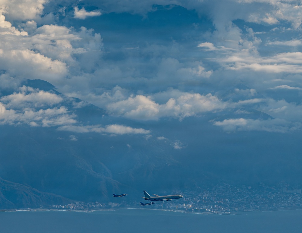 US Joint Airpower Coastal Presence Patrol off Venezuelan coast