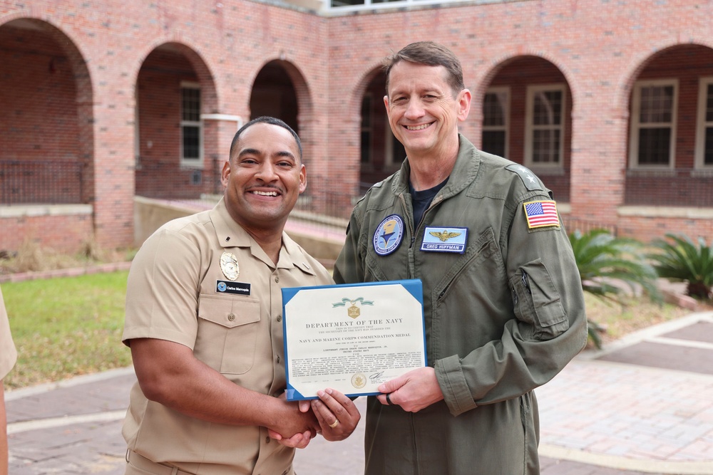 NETC Holds End of Tour Ceremony