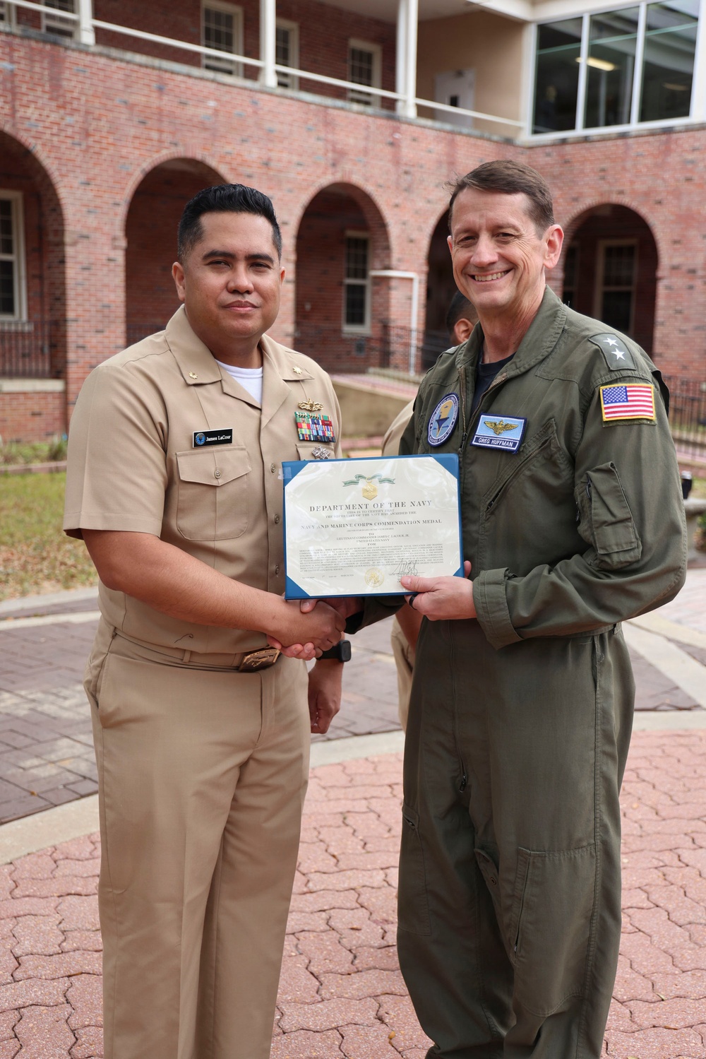 NETC Holds End of Tour Ceremony