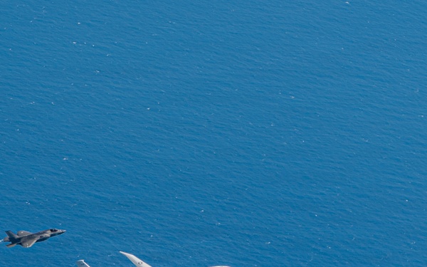 US Joint Airpower Coastal Presence Patrol off Venezuelan coast