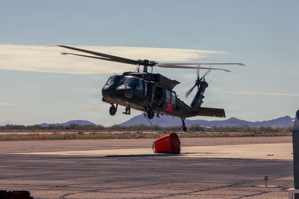 2-285th Assault Helicopter Battalion Conducts Bambi Bucket Training