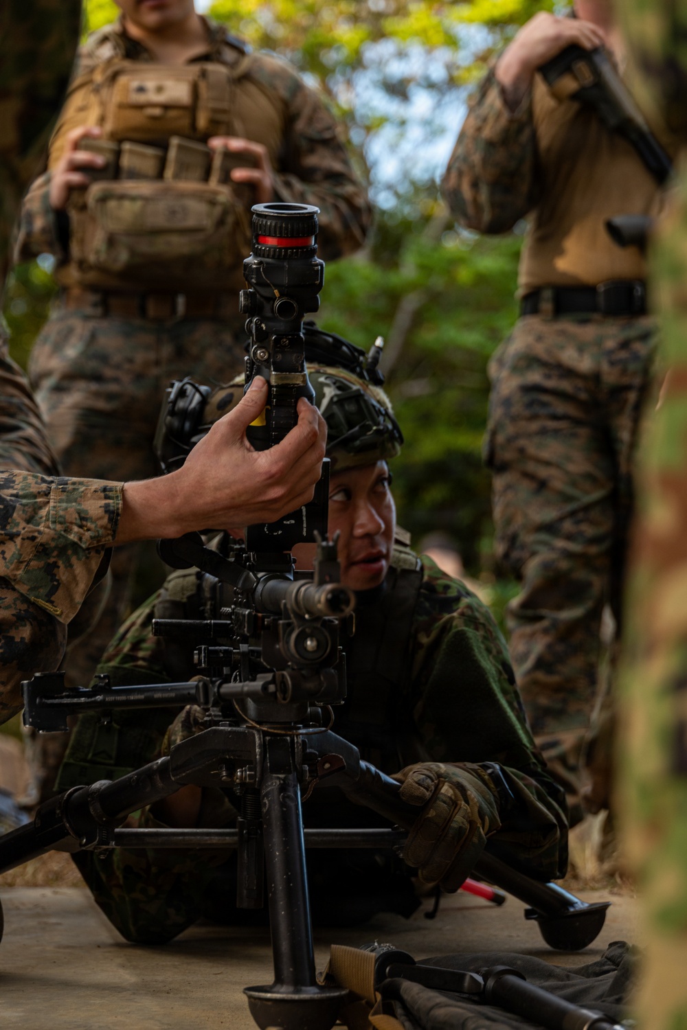 31st MEU | India Co conducts room clearing drills with the JGSDF