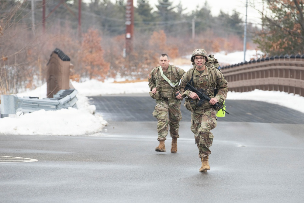 Road March, 2026 New Hampshire Army National Guard State Best Warrior Competition