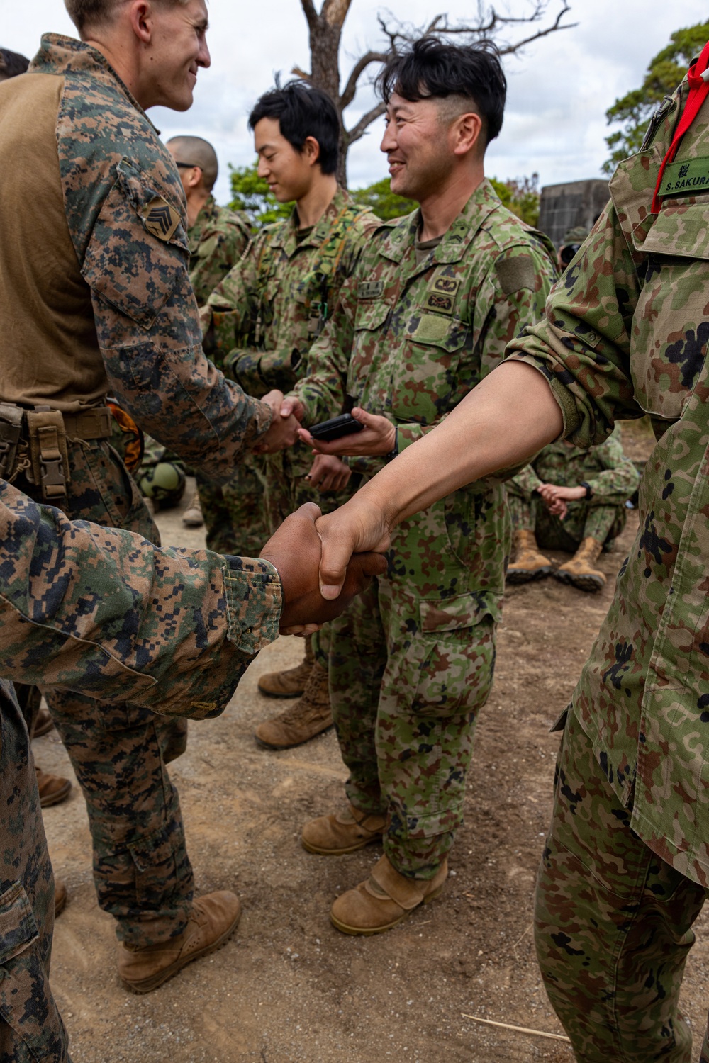 31st MEU | India Co conducts room clearing drills with the JGSDF
